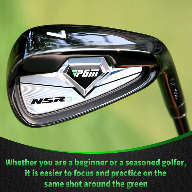 PGM Golf Clubs NSR III Irons Set (5, 6, 7, 8, 9, PW, S) with Graphite Shafts for Right-Handed Golfers – S/R Flex - Image 4